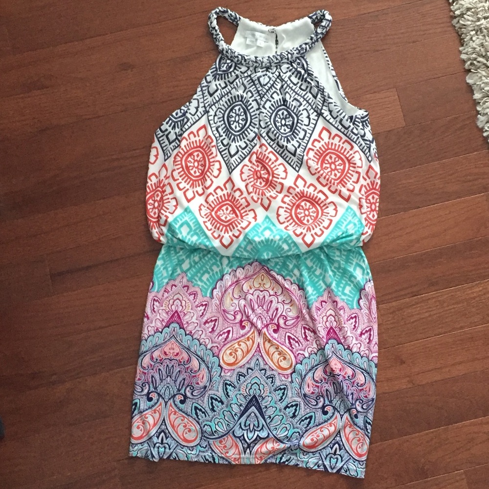 London Times Halter Dress